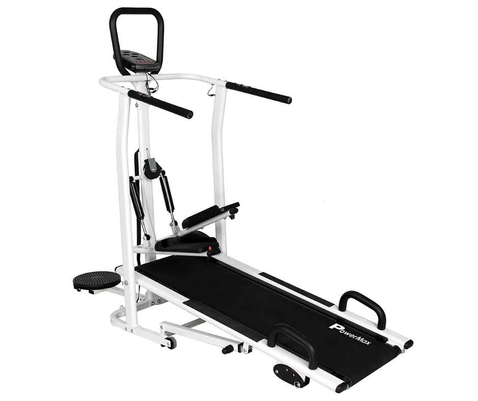 PowerMax Fitness MFT-410 Manual Treadmill