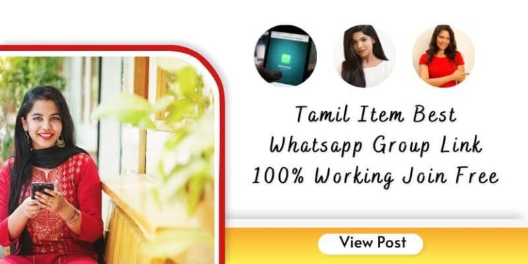 Tamil Item Best Whatsapp Group Link